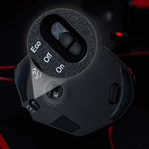 Redragon M810 Pro Wireless RGB Mouse – Black/White