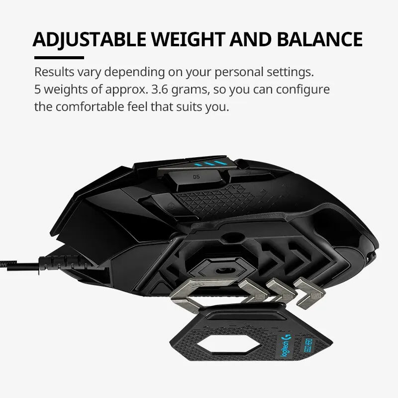 Logitech G502 HERO Wired Gaming Mouse
