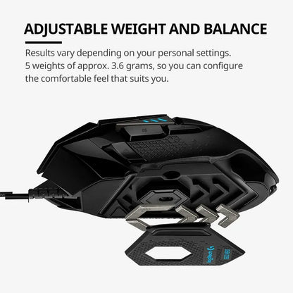 Logitech G502 HERO Wired Gaming Mouse