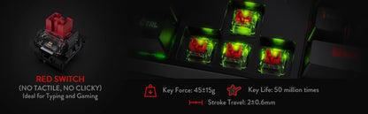 Redragon K582 SURARA RGB Wired Gaming Keyboard