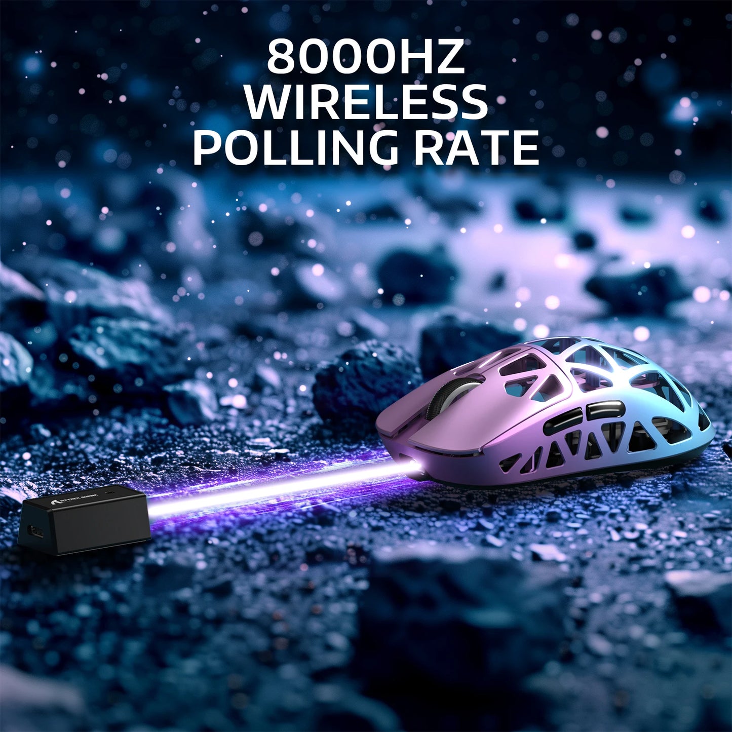 Attack Shark R2 Tri-Mode Gaming Mouse