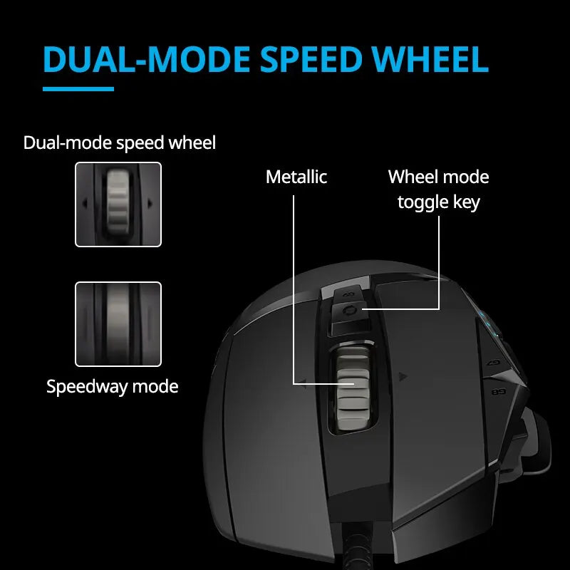 Logitech G502 HERO Wired Gaming Mouse