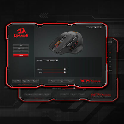 Redragon M811 PRO Wireless MMO Gaming Mouse