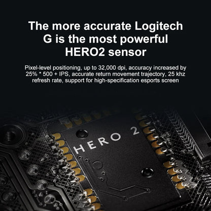 Logitech PRO X Superlight 2 Wireless Gaming Mouse – HERO 25K Sensor, 60g Ultra-Lightweight