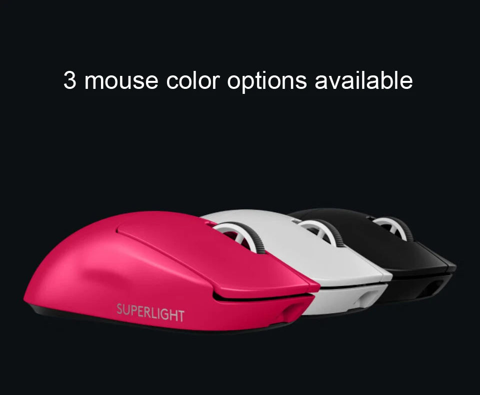 Logitech PRO X Superlight 2 Wireless Gaming Mouse – HERO 25K Sensor, 60g Ultra-Lightweight